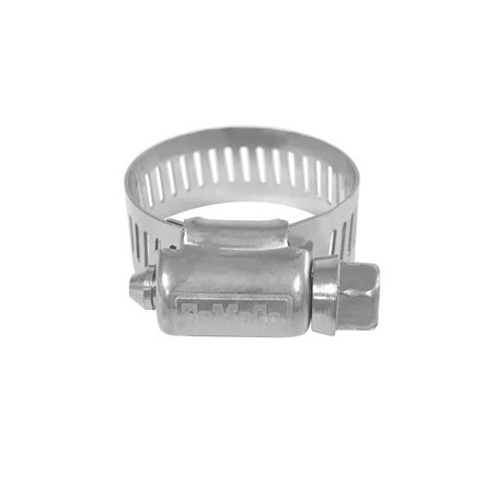 ref_389107_Collier de serrage FoMoCo en acier inoxydable 5/8 Scott Drake 8287-125