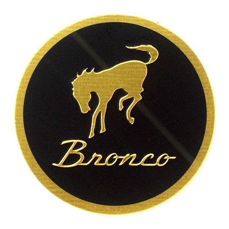 ref_389112_Emblème officiel de porte-clés "Bronco" Scott Drake ACC-BRONCO-EMB