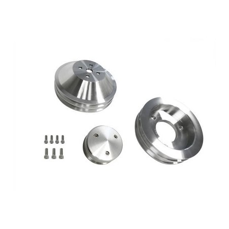 ref_199910_Kit de poulies en aluminium 390-428ci sans AC Scott Drake B-F142