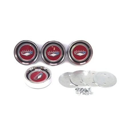 ref_201554_Caches centraux de roues Scott Drake C6BZ-1130-W