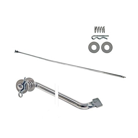 ref_201617_Tige de maintien de capot en acier inoxydable Scott Drake C6TZ-16826-S