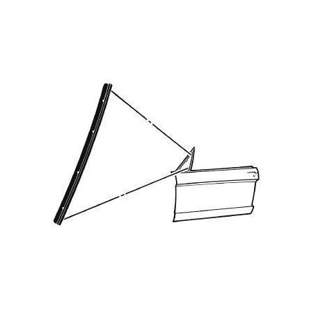 ref_201121_Joint vertical sur fenetre de ventilation Scott Drake C5ZZ-6521450-A